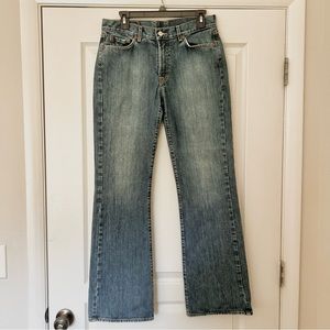 Lucky Brand Dungarees by Gene Montesano Mid-Rise Boot Cut Jeans, Size 10/30